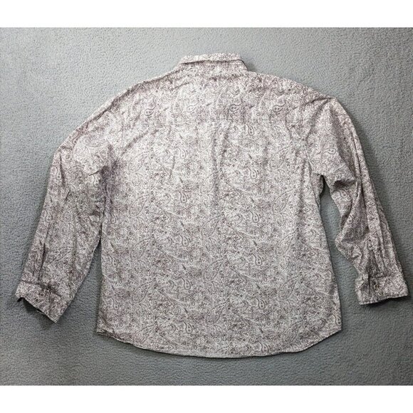 Wrangler Retro Premium Shirt Mens XXL Long Sleeve Button All Over Print - Picture 2 of 11